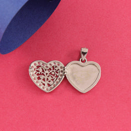 925 Silver Heart Women Pendant WP-72 - P S Jewellery