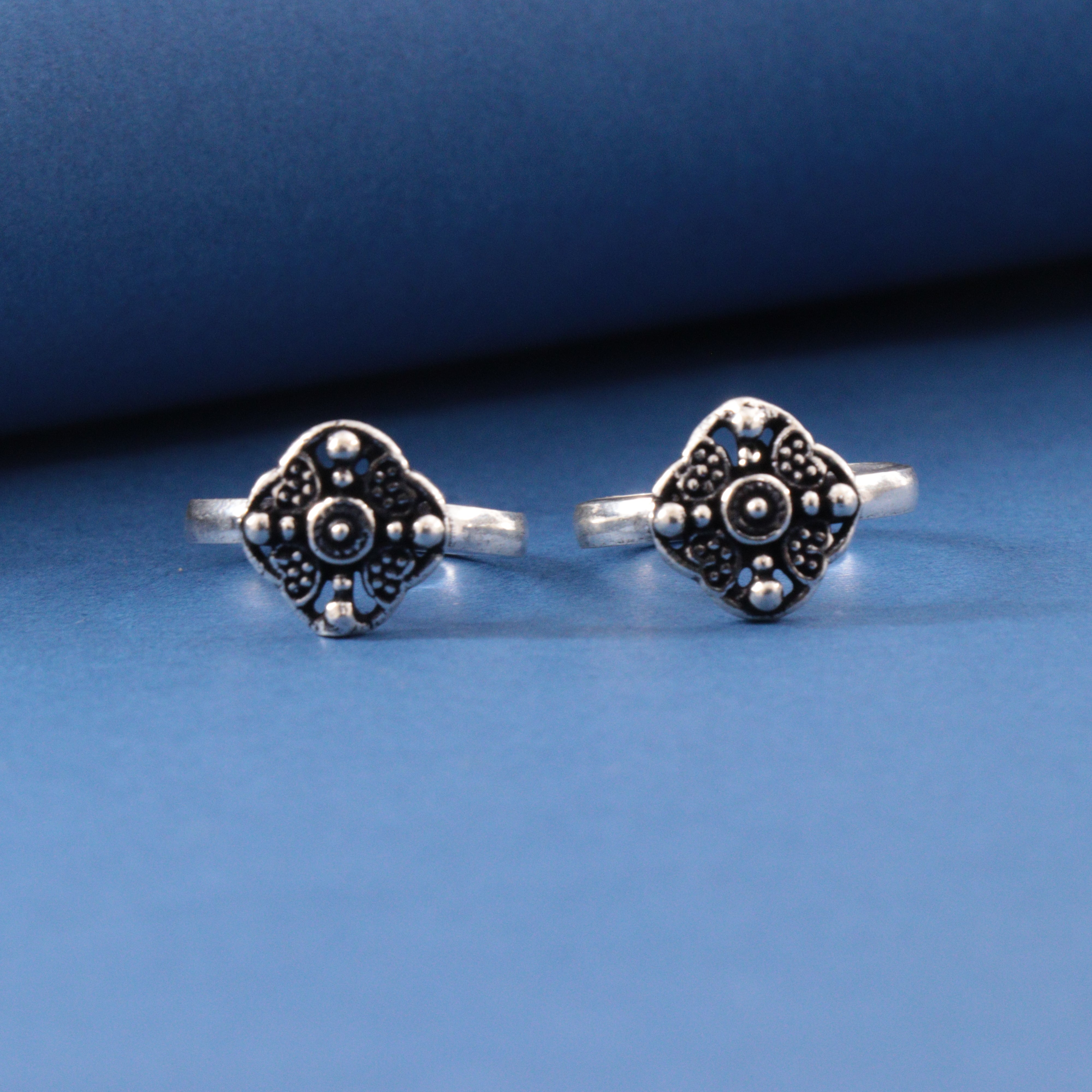 925 Silver Sushama Women Toe-Rings TE-315