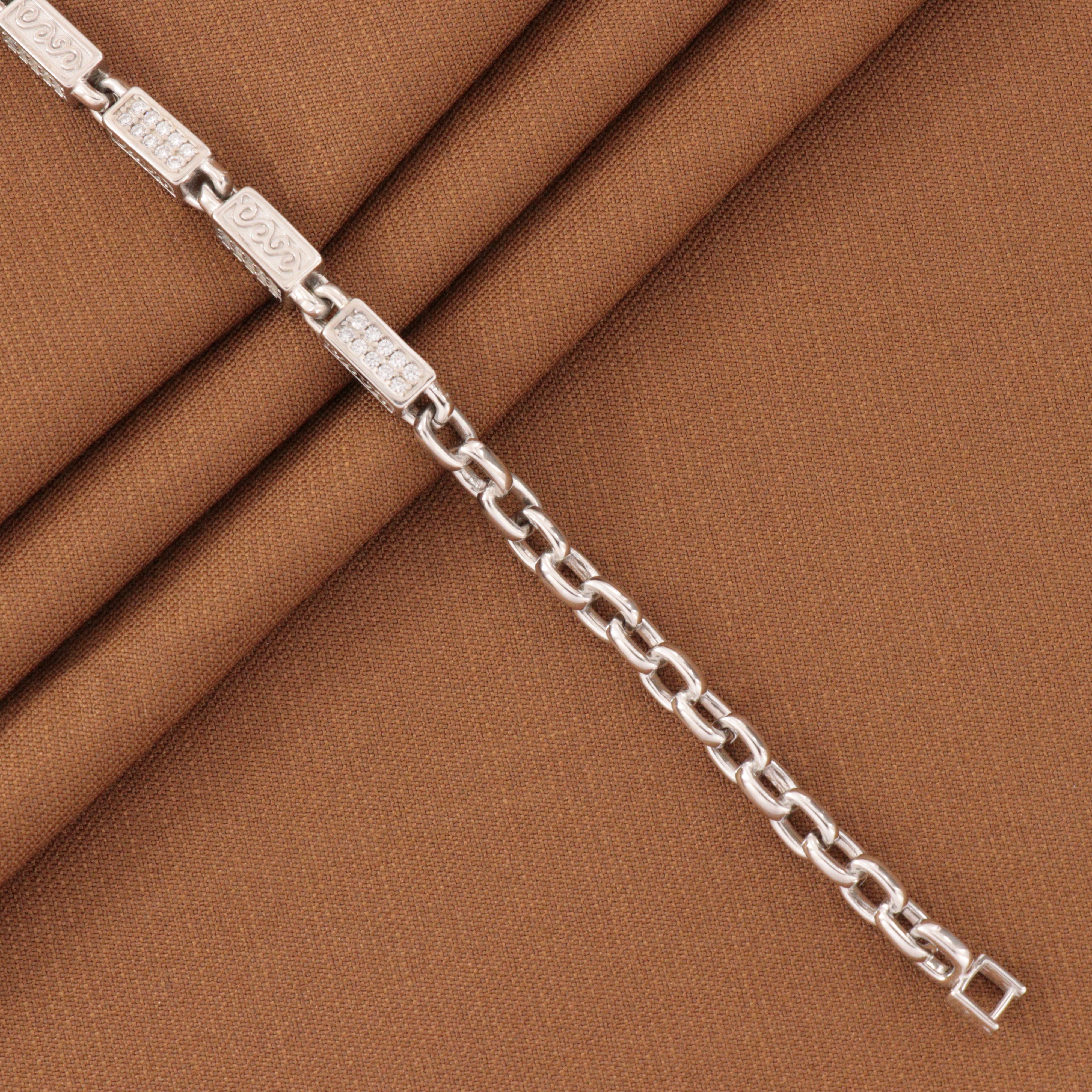 925 Silver Nishanath Men Bracelet MB-301