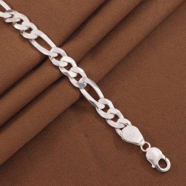 Chandi Ka Best Mens Silver Bracelets 925 Silver Kundan Men