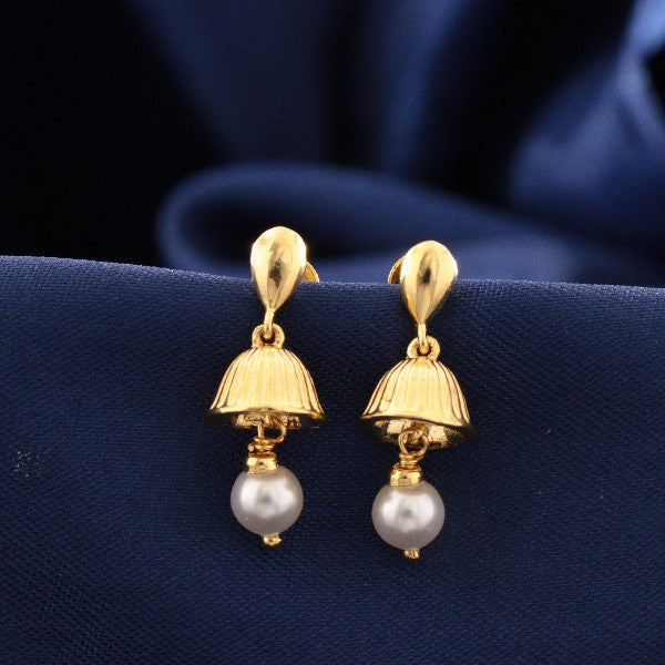 925 Silver Hradha Women Jhumkas JHK-168