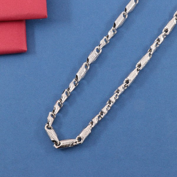 925 Silver Jadhav Men Chain MC-257