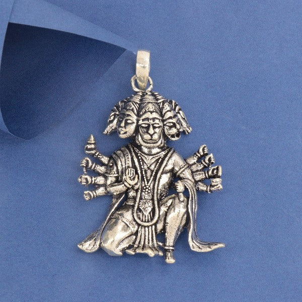 925 Silver Panchmukhi Hanuman God Pendant GP-311