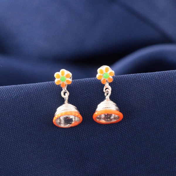 925 Silver Eshanika Kids Jhumkas KJ-17