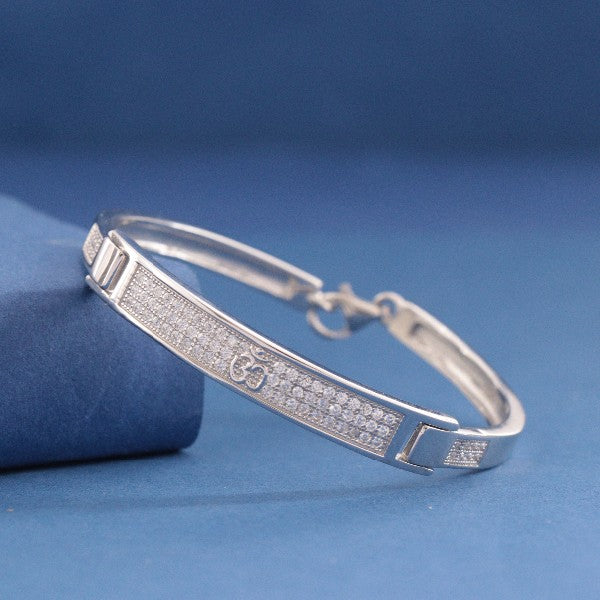 925 Silver Om Kids Bracelet KB-258