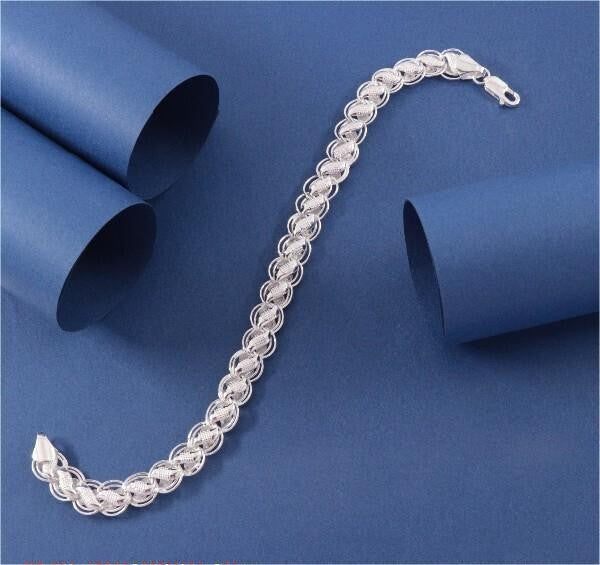 925 Silver Devdutta Men Bracelet MB-295