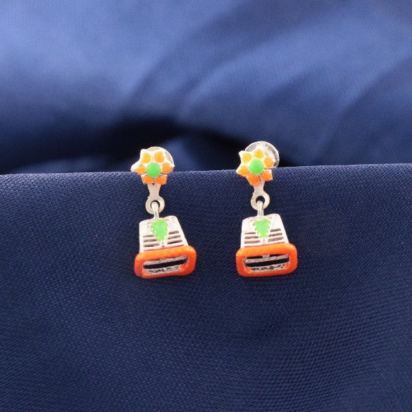 925 Silver Sibani Kids Jhumkas KJ-27