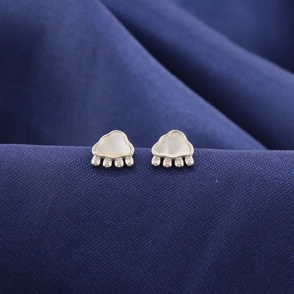 925 Silver Rainy Kids Studs KS-215