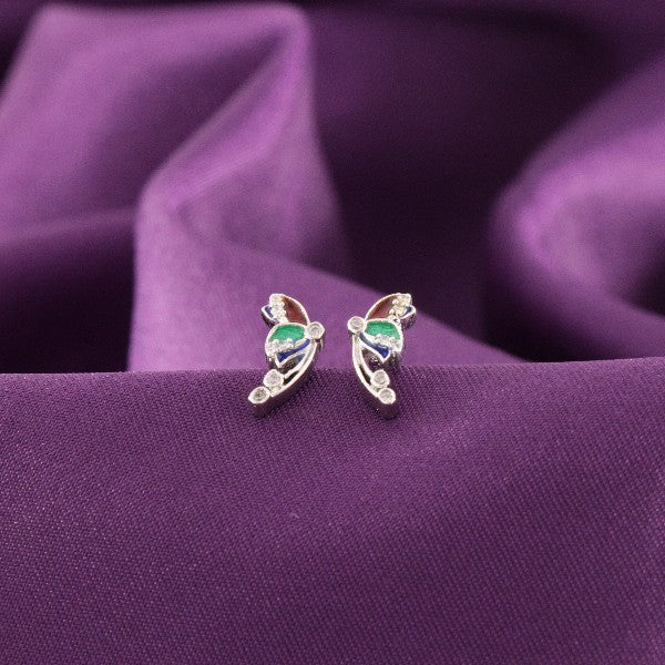925 Silver Butterfly Kids Studs KS-202
