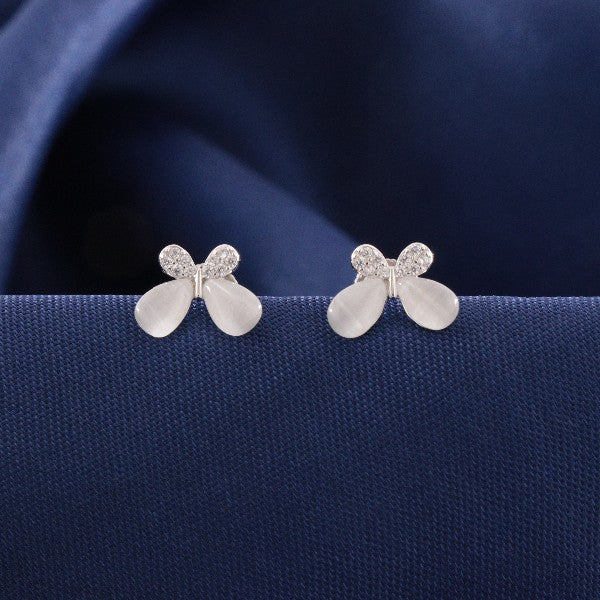 925 Silver Butterfly Kids Studs KS-240