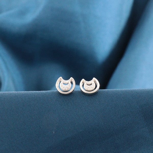 925 Silver Agrata Women Studs STD-306
