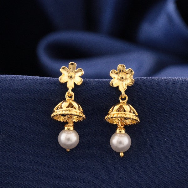 925 Silver Parnal Women Jhumkas JHK-167