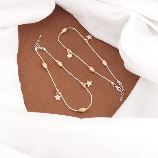 925 Silver Amshula Women Anklets ANK-214