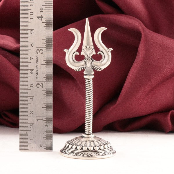 925 Silver 3D Trishul Articles Idols AI-1443