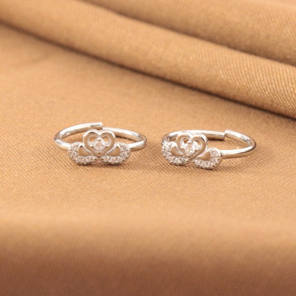 925 Silver Sunaya Women Toe-Rings TE-327