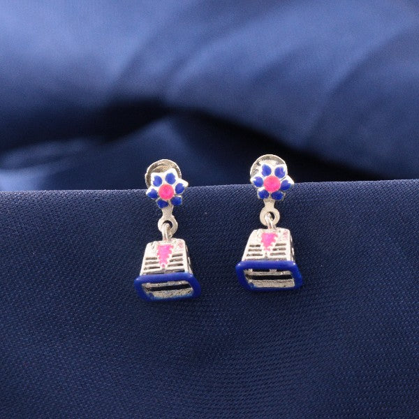 925 Silver Ulka Kids Jhumkas KJ-28
