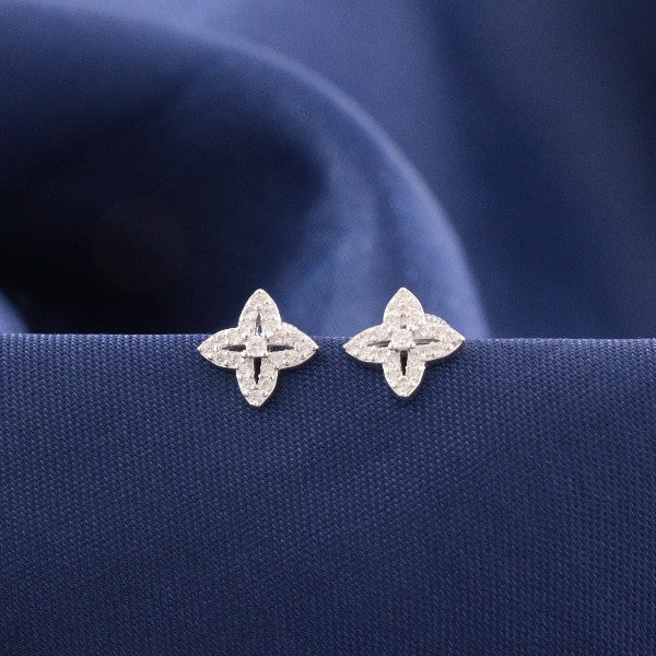 925 Silver Suparna Women Studs STD-343