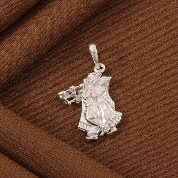 925 Silver Radha krishna God Pendant GP-210