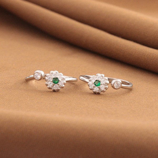 925 Silver Bhavani Women Toe-Rings TE-336