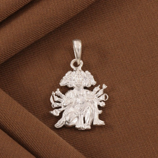 Elegant 925 Silver Panchmukhi Hanuman God Pendant GP-258 – P S
