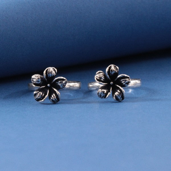 925 Silver Chadna Women Toe-Rings TE-311