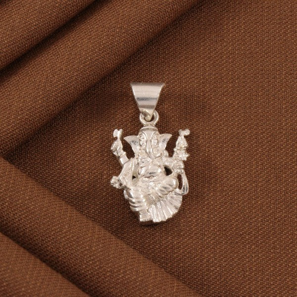925 Silver Ganesha God Pendant GP-246