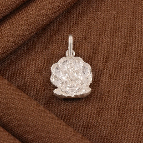 925 Silver Ganesha God Pendant GP-247