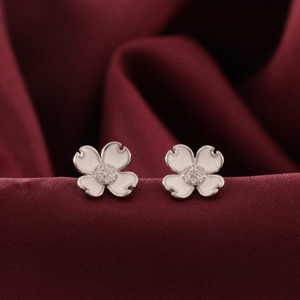 925 Silver Saujanya Women Studs STD-313