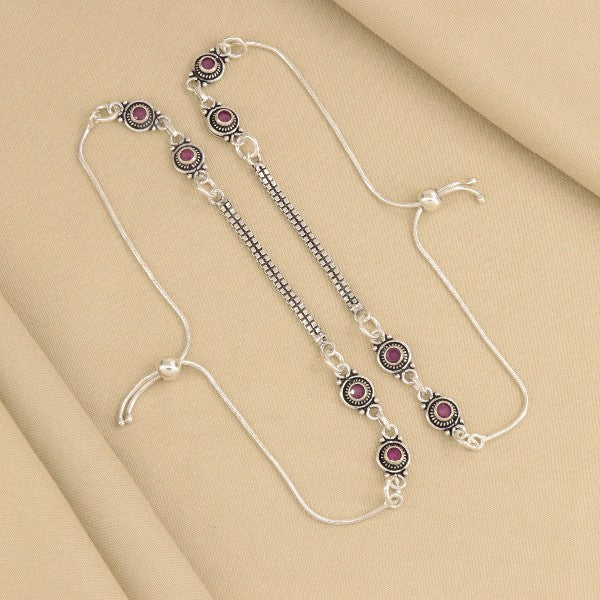 925 Silver Vallika Women Anklets ANK-188