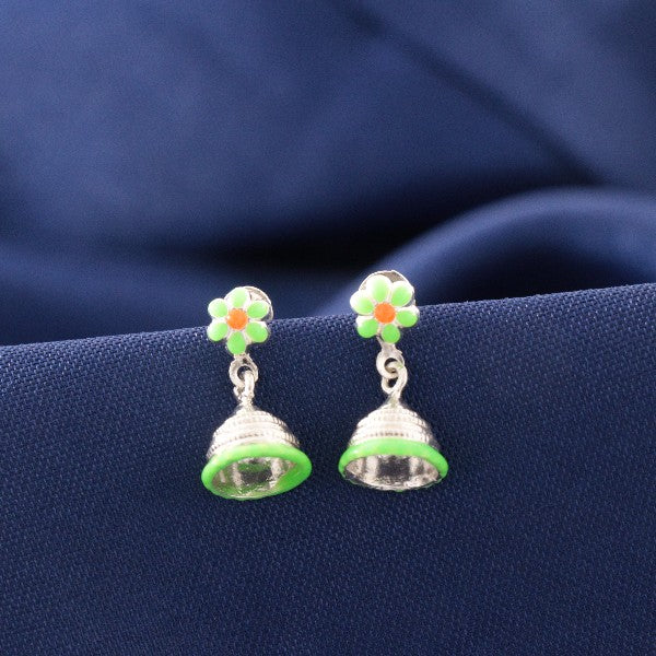 925 Silver Ilavalagi Kids Jhumkas KJ-16