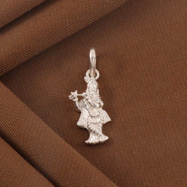 925 Silver Krishna God Pendant GP-292