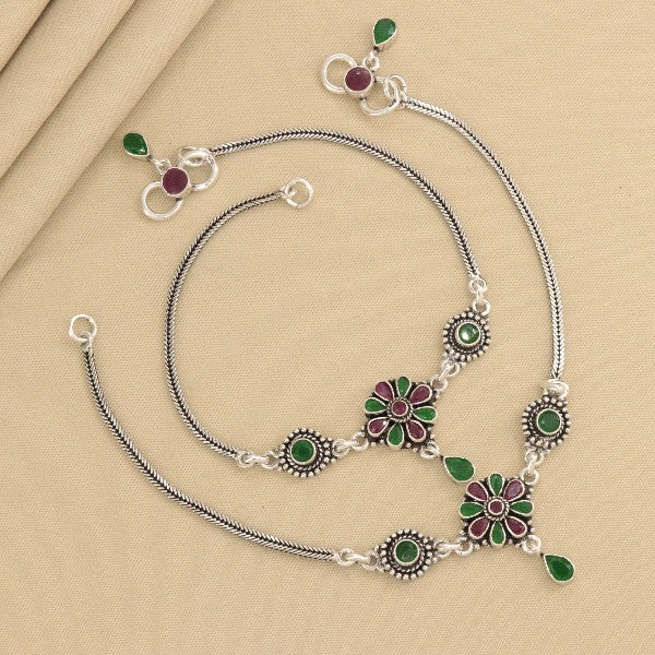 925 Silver Tapti Women Anklets ANK-192