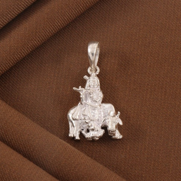 925 Silver Krishna God Pendant GP-305