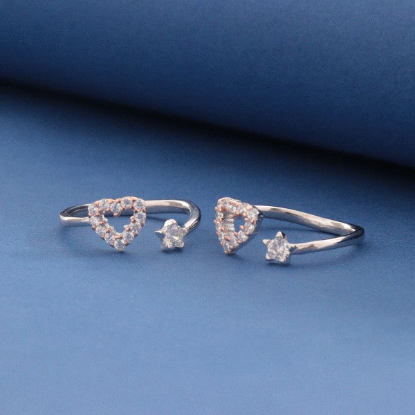 925 Silver Padma Women Toe-Rings TE-331