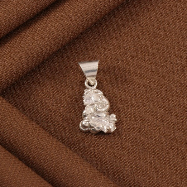 925 Silver Ganesha God Pendant GP-244