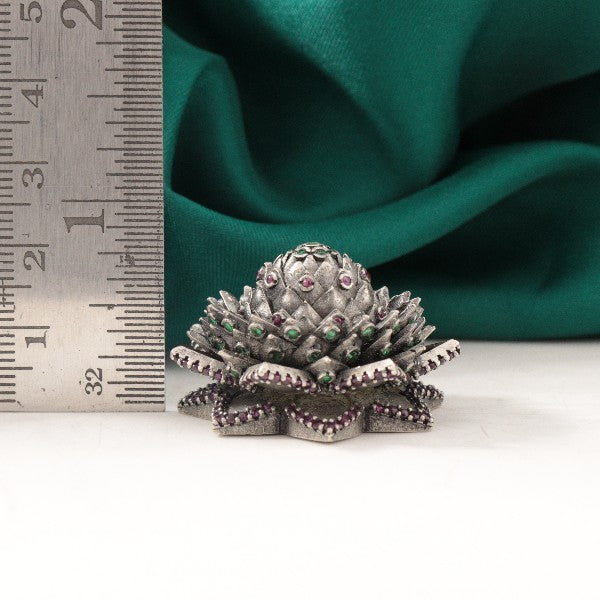 925 Silver 3D Lotus Articles Idols AI-1455