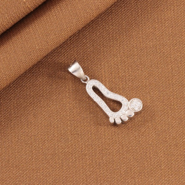 925 Silver Baby feet Kids Pendant KP-46