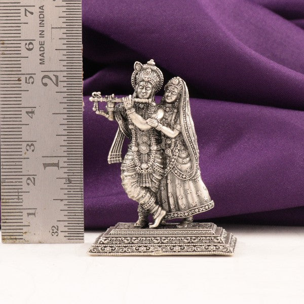 925 Silver 3D Radha Krishna Articles Idols AI-1501
