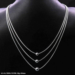 925 Silver Asavari Women Chain LC-44 - P S Jewellery