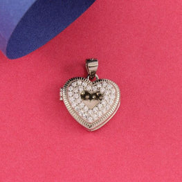 925 Silver Heart Women Pendant WP-68 - P S Jewellery