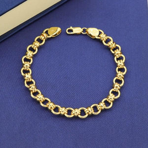 Elegant 925 Silver Salarjung Men Bracelet MB-94, weighing 28g, with a length of 22.5cms, made of high-quality 925 silver, displayed on a blue background.