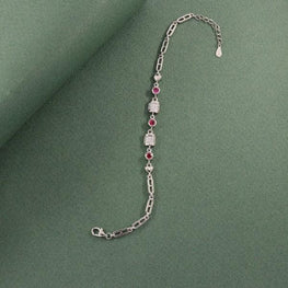 925 Silver Adya Women Bracelet LBR-345 - P S Jewellery