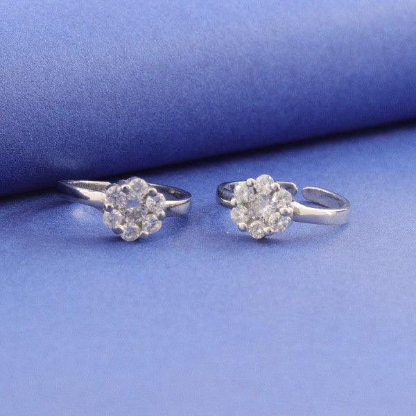 925 Silver Dakshata Women Toe-Rings TE-270 - P S Jewellery