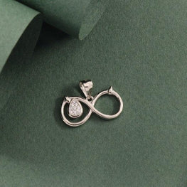 925 Silver Infinity Women Pendant WP-63 - P S Jewellery