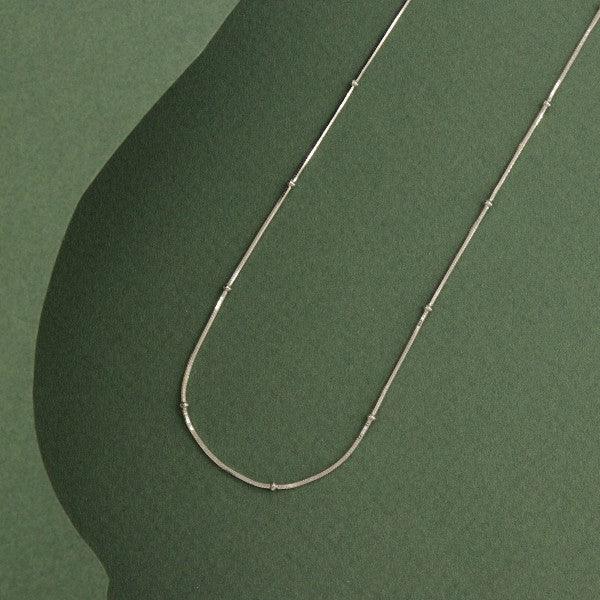 925 silver Ranjita women chain, weight 4g, length 46cms, purity 925.