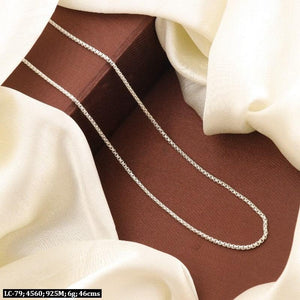 925 silver Shraddha women chain LC-79, 46cm length, 6g weight, 925 purity, elegant and stylish jewelry for women