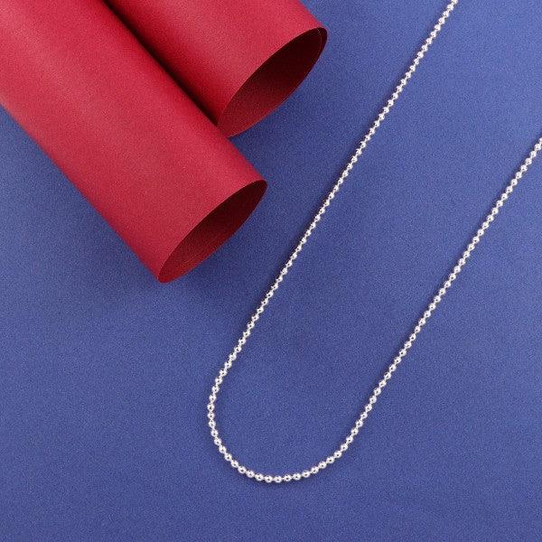 925 silver women's chain LC-202, 51.5 cm length, 10g weight, purity 925, elegant design displayed on blue and red background