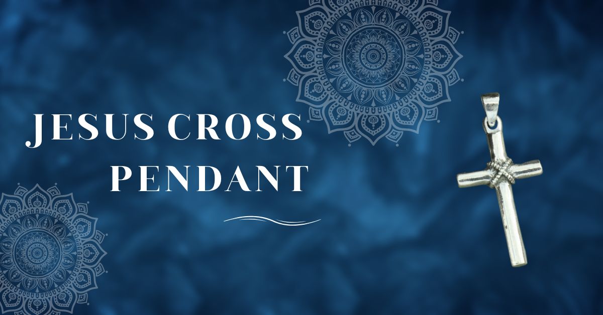 Jesus cross pendant