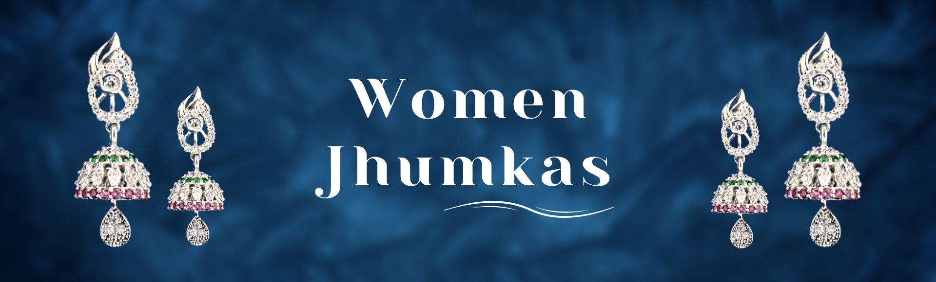 Women Jhumkas - P S Jewellery