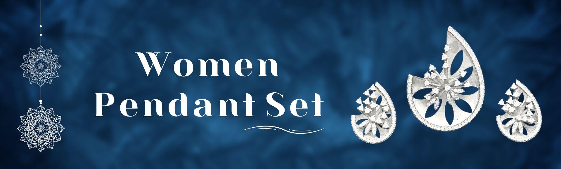 Women Pendant Set - P S Jewellery